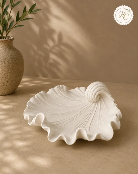 Seashell Sculptural Bowl