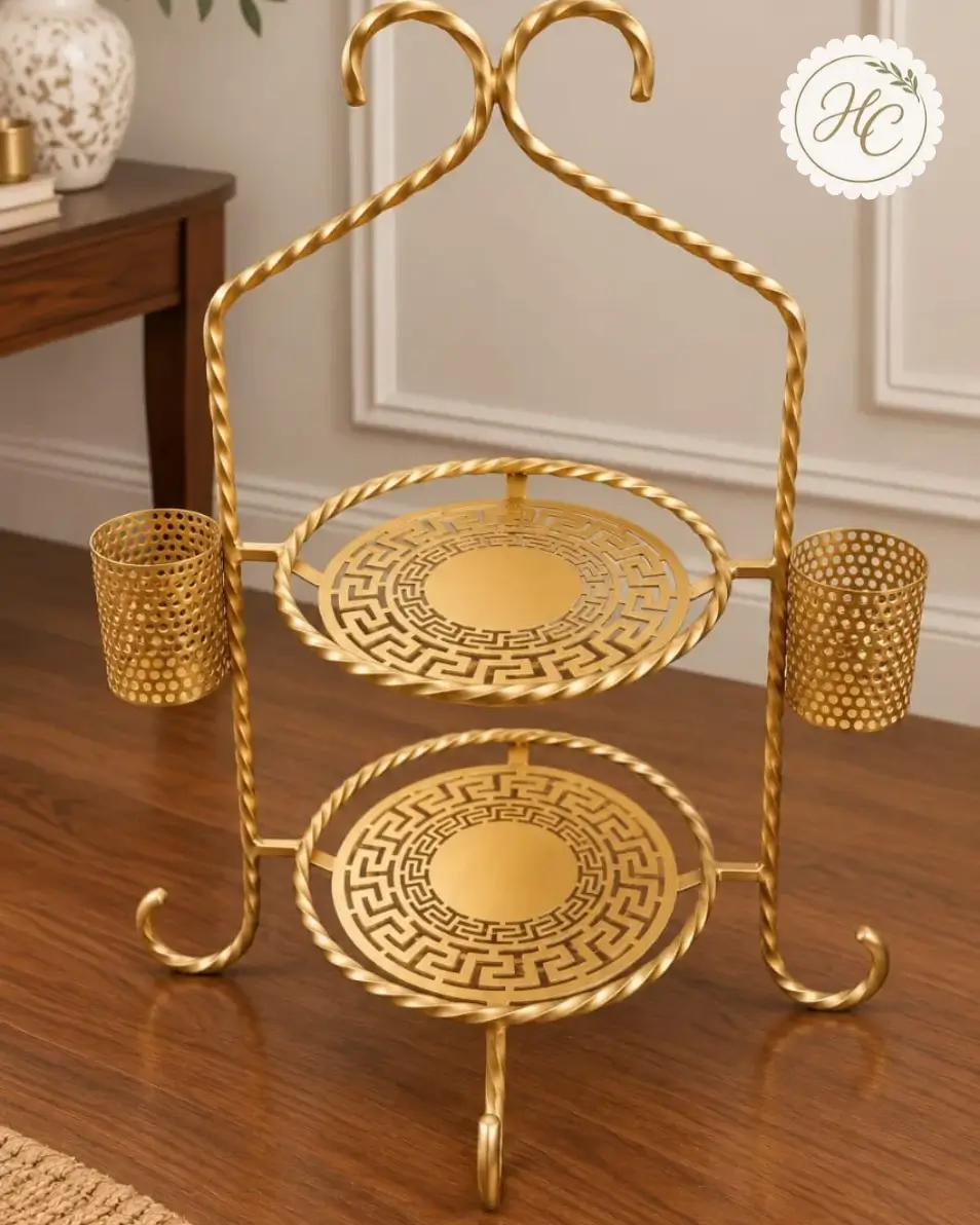 Wrought Iron Buffet Caddy