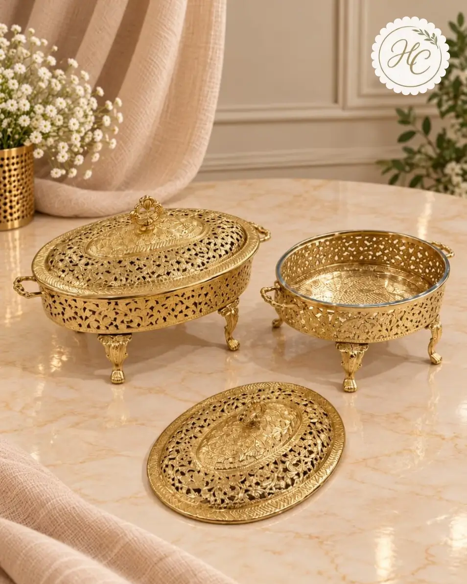 Naqshi Oval Chafing Dish