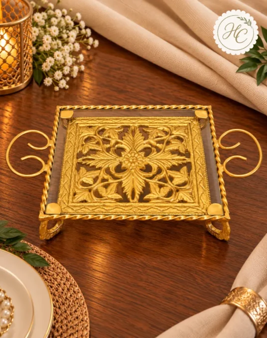 Regal Gold Square Platter