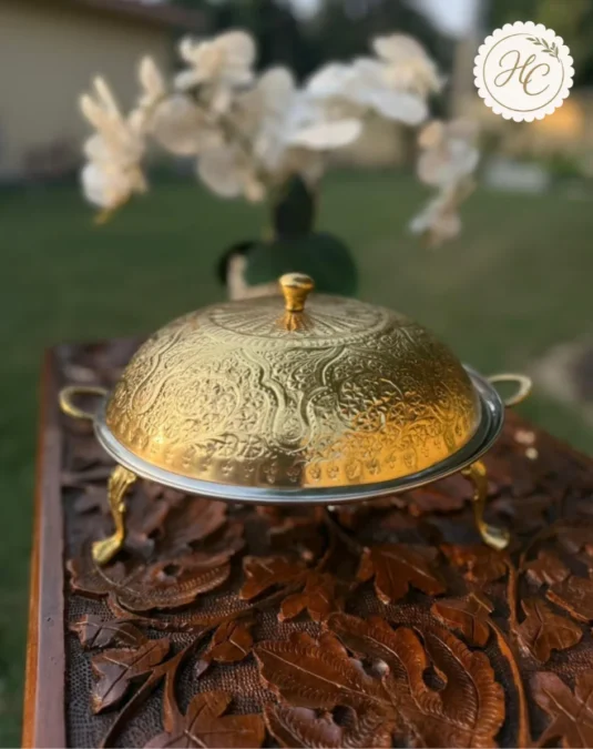 Brass BBQ Tawa Platter