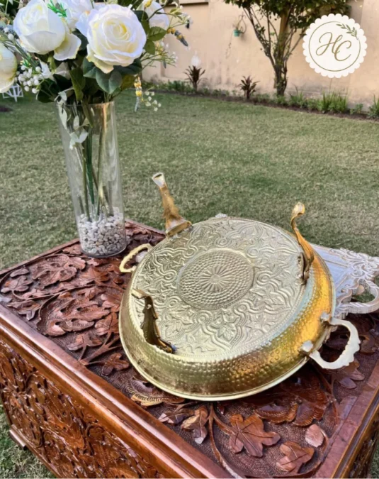 Brass Thaal/Platter