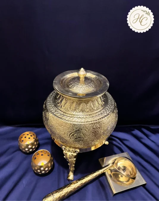 Brass Daig with Stand