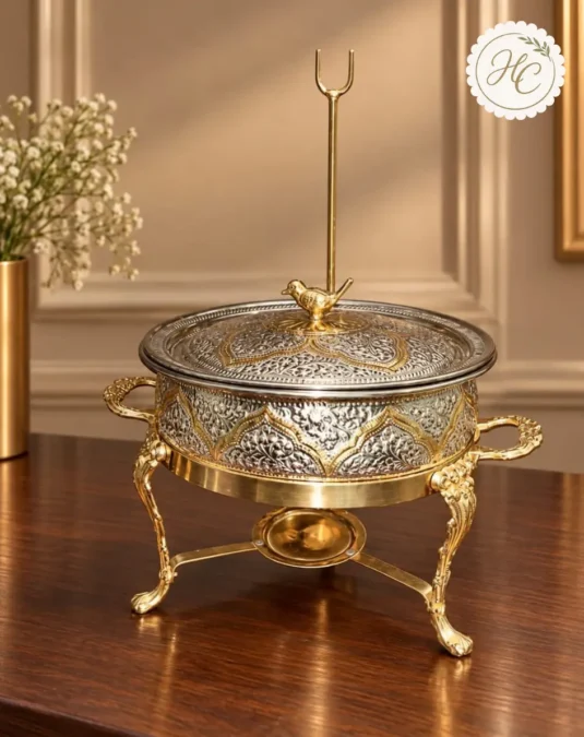 Brass two-Tone Handi