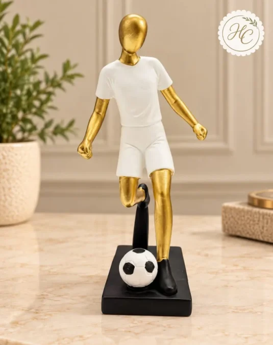 Modern Football Player Figurine