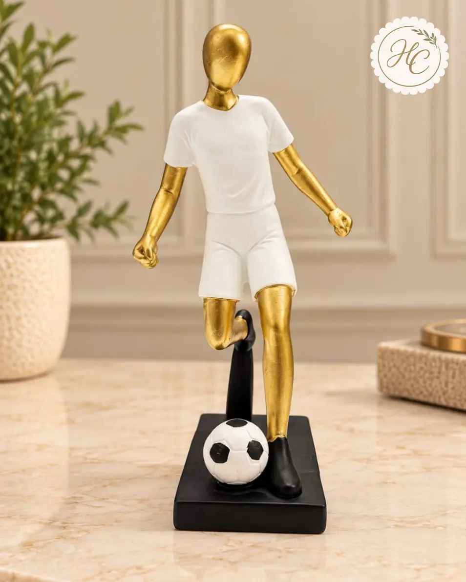 Modern Football Player Figurine - Image 1